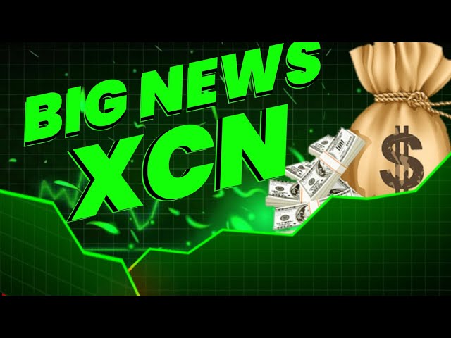 XCN COIN BREAKINGNEWS🔥NONYXCOINBIGNEWS💸XCNCOIN NEWSTODADY🔥XCNコイン価格予測