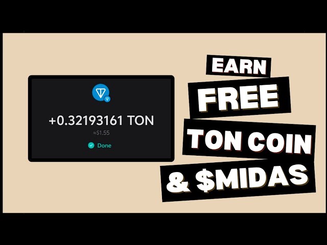 FREE TON COIN INSTANT PAYMENT PROOF: GET $10 TON FREE! (Midas App Review)