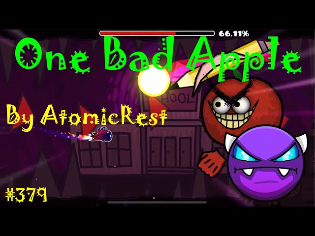 Geometry Dash -WD 379 : Atomicrest의 나쁜 사과 1 개 (w/coin)