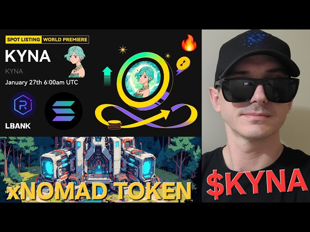 $KYNA - KYNA TOKEN CRYPTO COIN HOW TO BUY xNOMAD AI AGENT SOLANA SOL RAYDIUM LBANK BLOCKCHAIN NOMAD