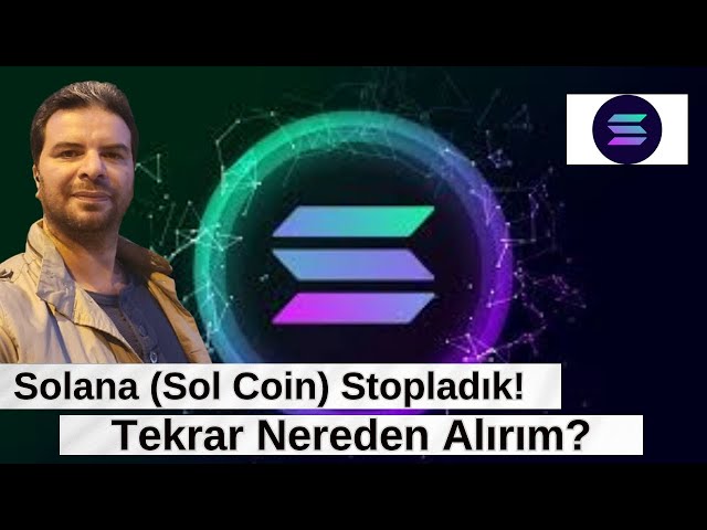 Solana (left coin) I got a stop. Where do I get it again? Latest Status Price Analysis