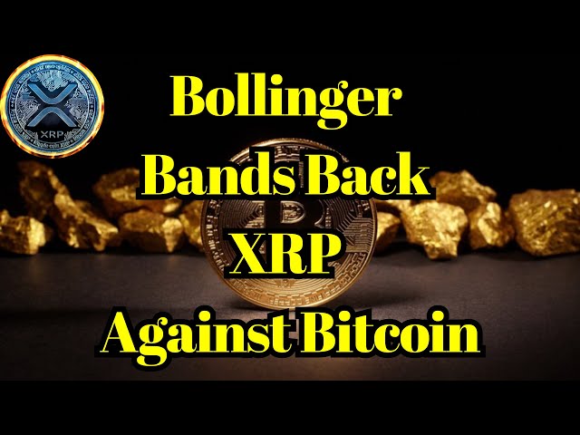 壊れたコイン| Bollinger Bands Back XRP bitcoinに対して