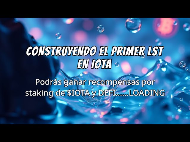 당신은 IOTA 액체 스테이 킹 토큰 (LST)으로 돈을 벌 수 있습니다