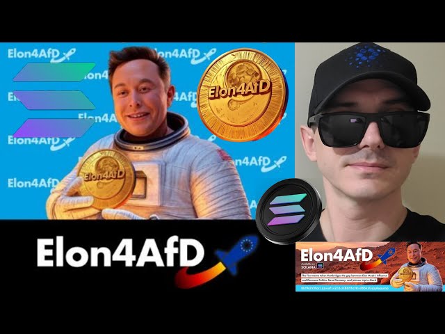 $ Elon4afd - elon pour la crypto token afd Crypto Coin comment acheter elon4afd Sola Solana Raydium Musk memecoin meme