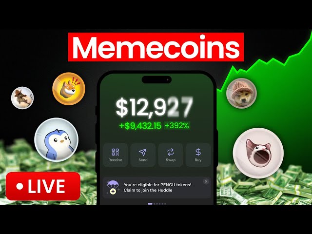 Live Trading 100x Meme Münzen! Live Trading Trump Meme Coin! Trump Münze auf Solana! Vine Crypto Münzen