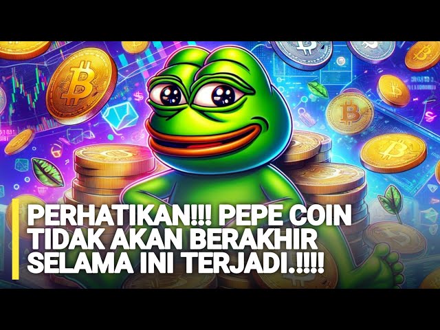 注意してください!!! Pepe Coinはこの時間を終了しません。