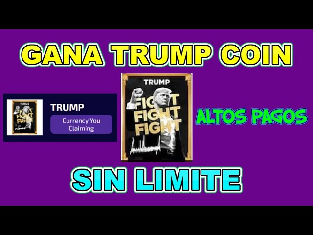 🤑Trump Coin💲gana instantanément et sans limite💲