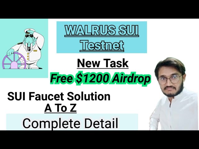 walrus sui testnet airdrop | crypto testnet airdrop | free testnet airdrop | walrus testnet