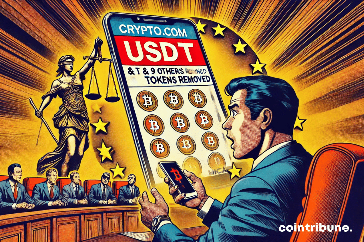 crypto.com执行云母法规：USDT的预定端