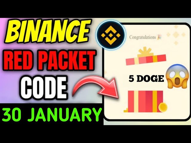 Binance Red Paket Code in Binance heute Anspruchsdoge Coin in Binance