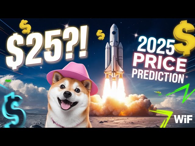 Hundewifhat (WIF) bis 25 $! Die wildeste Meme -Münzvorhersage für 2025!