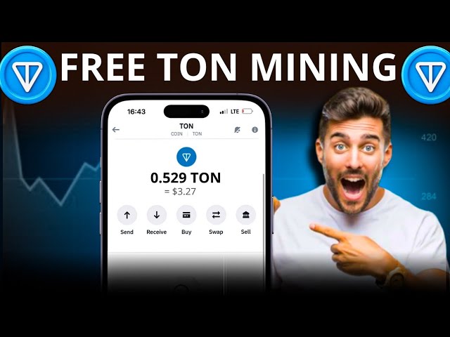 Free TonCoin Mining website | Get Free 5 Ton coin daily