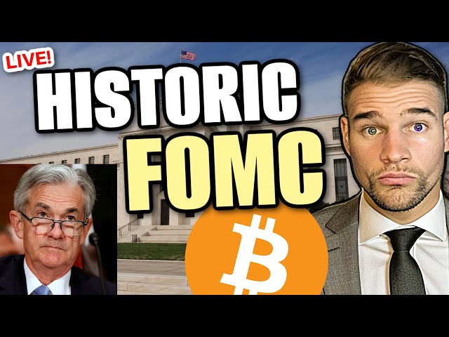 🔴 Live - Historic Fomc mit Trump !! Bitcoin & Crypto! Tag bis Ende alle Tage !!!! Jerome Powell spricht!