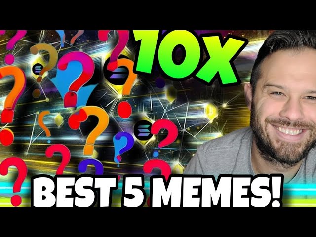 Best 5 Meme Coins to Buy Now (Next 10X Potential Crypto?!)