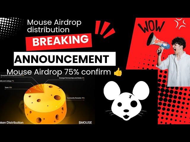 🚨 Mouse Airdrop Token Distribution! Join Fast via Telegram Bot - Step-by-Step - Guide