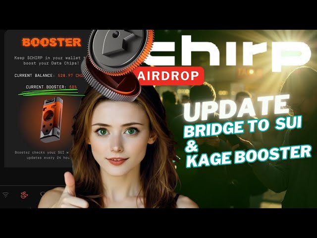 ** UPDATE ** CHIRP Depin Token Airdrop [Play-to-Earn-Spiel Kage | Bridge Sol zu Sui & Booster Belohnung]