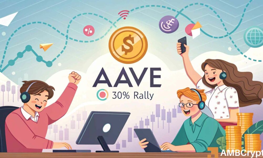 Aave (aave) bereitet sich auf eine massive Aufwärtstrend -Rallye vor, zielt auf 370 US -Dollar ab