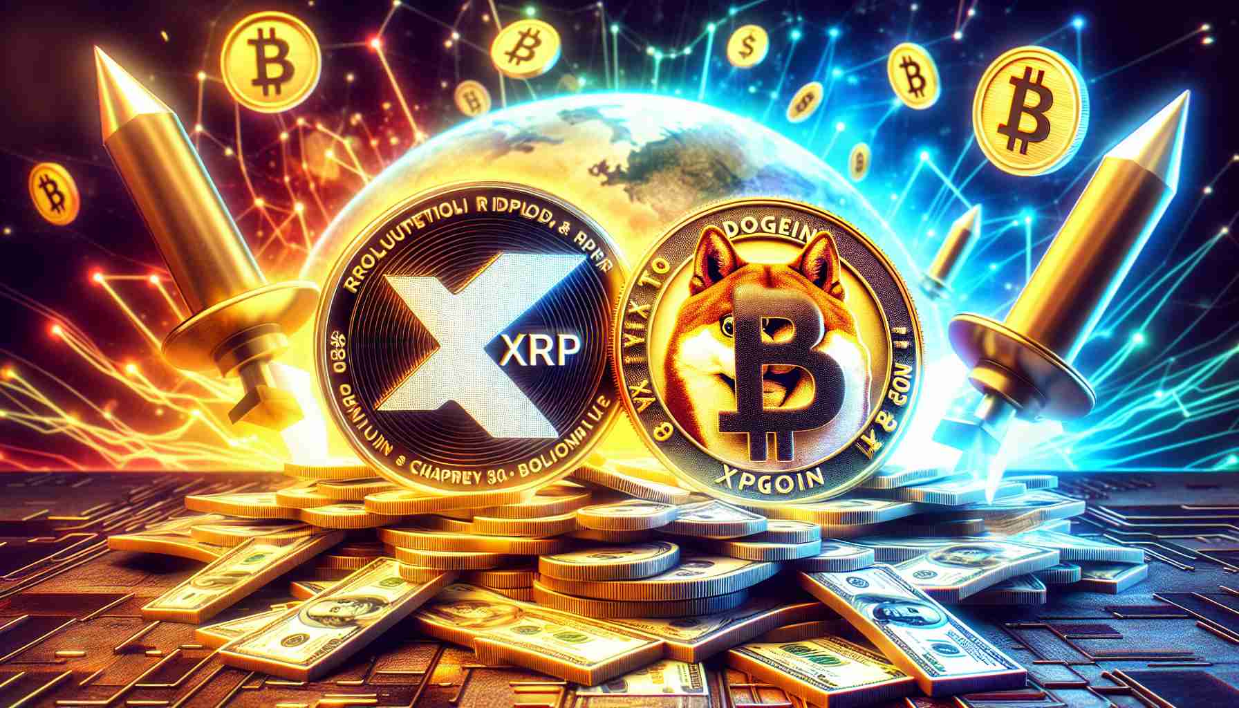 XRP和Dogecoin会推翻比特币吗？十亿美元投资的新见解