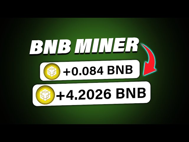 BNB 코인을 지갑에 청구 🔥 2025 년 무료 BNB 채굴 웹 사이트 (투자 없음)