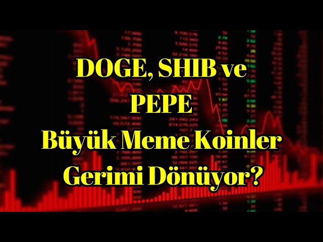 Crypto vocal News | Doge, Shıb et Pepe à l'ordre du jour, les grandes pièces mammaires tournent?