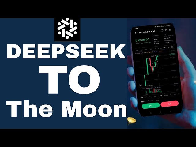 Deepseek Crypto Währungstoken zum Mond gelistet Uni Swap, Gate.io und Mexc -Austauscher