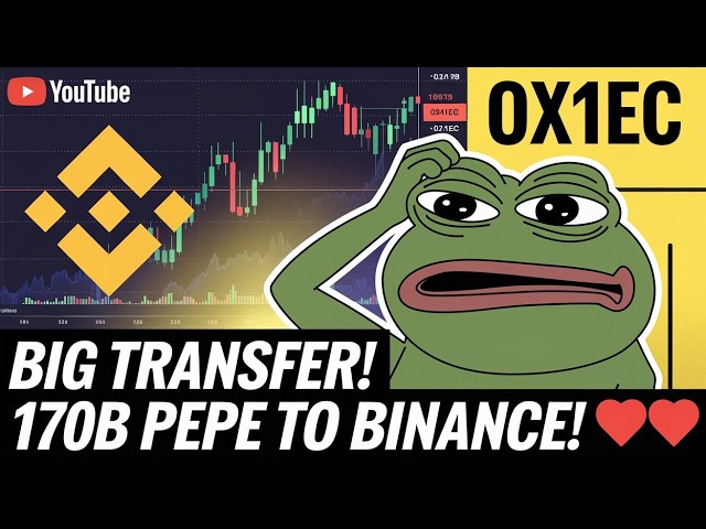 1️⃣ Pepe Coin 🚨 170b Pepe Transfer! Binance Move - Big Pump oder Dump? Pepe Coin News heute