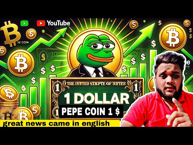 Pepe Coin sera 1 dollar, une bonne nouvelle est venue! Pepe Coin News Today Financial Crypto Trading