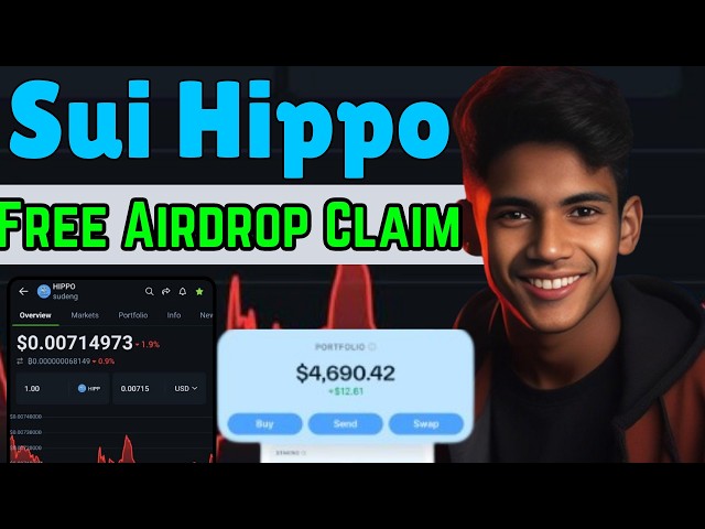 免费索赔100万美元的河马令牌airdrop |免费加入Hippo Airdrop |新的Testnet Airdrop，Depin Airdrop