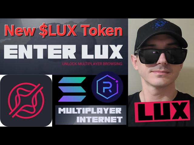 $ lux -lux token crypto coin solana sol raydium ai agents blockchain meteora jupiter dexを購入する方法