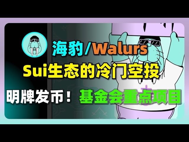 Ming brand coin! SUI public chain key project in 2025, WALRUS airdrop tutorial is public open