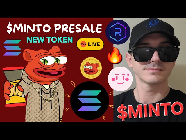 $ MINTO -AI MASCOTトークン前販売Crypto Coin Minto Pinksale Solana Sol Raydium Memeの購入方法