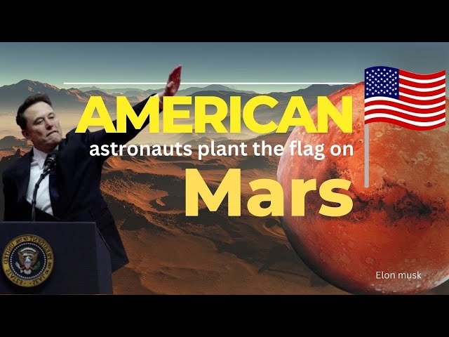 Le bus choquant sur le chien d'Elon Musk pour Mars | Flag d'Alan Musk sur Mars | #LONMUAK #NEWS