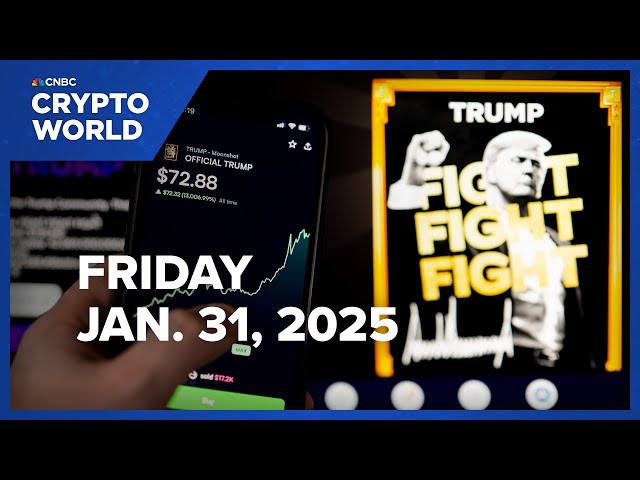 트럼프 대통령이 밈 동전 열풍을 불러 일으킨 후 1 월에 Solana Soars : CNBC Crypto World