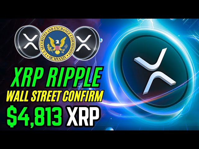 XRP Ripple Wall Street는 $ 4,813 XRP가 수십 년 전에 사전 계획되었음을 확인했습니다!