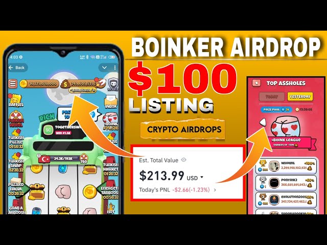 Boinkers 1000噸| Boinkers Airdrop上市日期| Boinkers airdrop提取| boikers airdrop