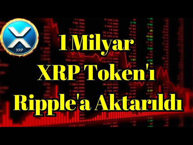 Crypto vocal News | 1 milliard de jeton XRP ont été transférés à Ripple