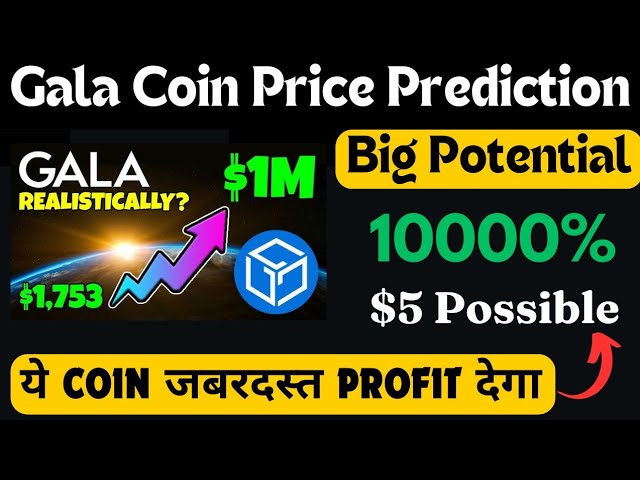 Gala -Münzpreisvorhersage || Gala Coin News heute || Gala Crypto -Preisvorhersage