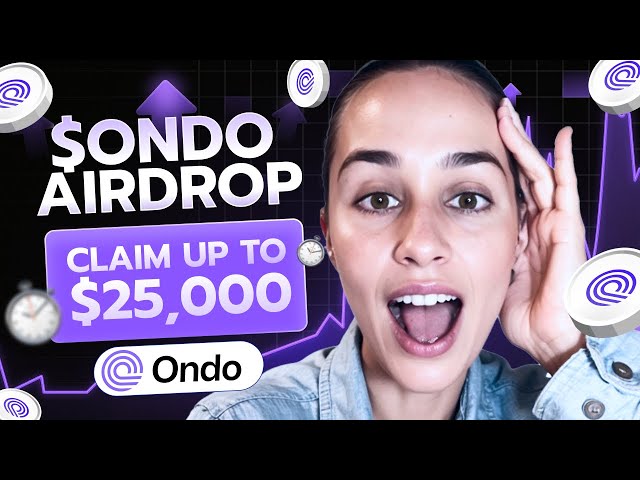 Ondo Finance | $ ondo crypto airdrop | Ondoトークンで25,000ドルを請求してください！