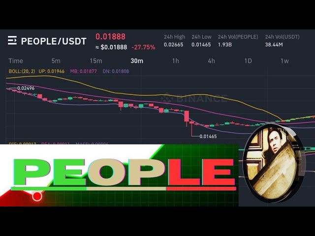 People/USDT Coin Live Chart | Krypto -Handel Arbitrage Strategie | Binance -Anfänger P2P -Handel