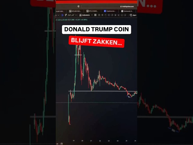 Trump Coin continue de descendre📉 pas de conseils financiers, agissez toujours à vos propres risques #Trump