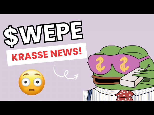 Wallstreet Pepe Coin（$ wepe） - クラッシュニュース