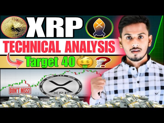 XRPコイン|テクニカル分析|ターゲット-40 $❓|お見逃しなく🤫