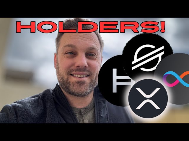 Crypto News : XRP XLM HBAR & ICP 소지자는 이것으로부터 부유 할 것입니다!