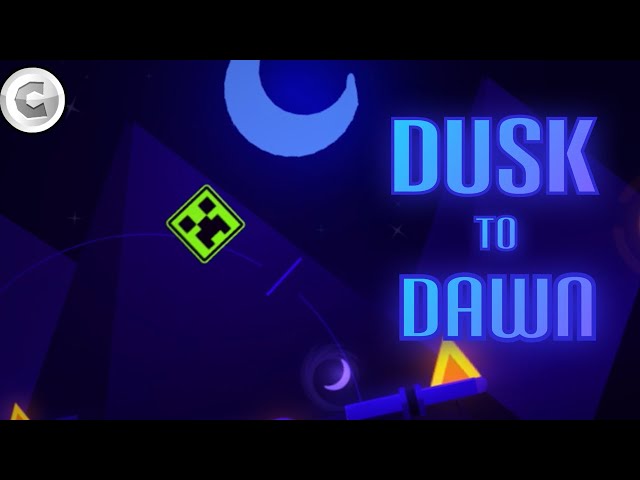 Geometrie Dash (Dämmerung bis Morgengrauen) durch M4lar (täglicher Ebene) mit Münze