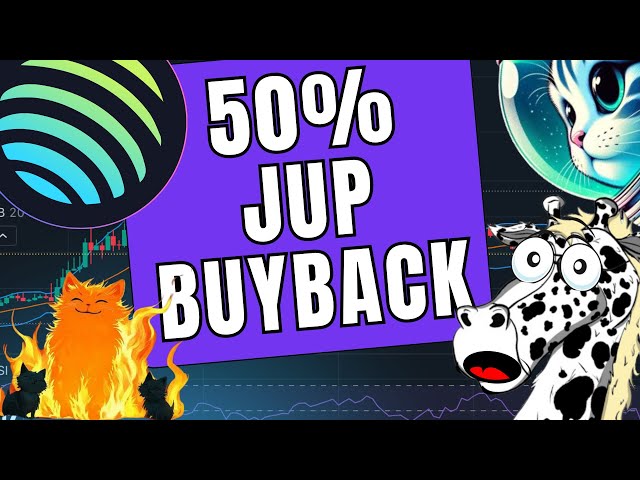 50% JUP Token Buyback Jupiter’s Boldest Move Yet!