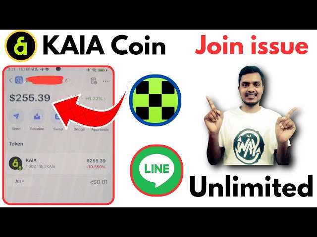 Kaia Airdrop Unlimited $ kaia token réclamation | Kaia Airdrop Joining Problem | Application Kaia Coin Line |