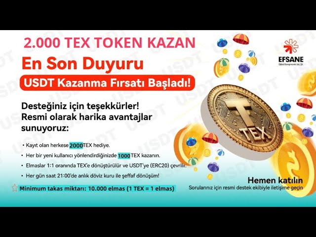 Legendary Airdrop 2 000 Tex Token Kazan Kritpo News Platform USDT Gending Platform General Review