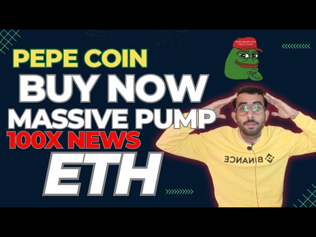 Pepe Coin Update -Peep Coin News TODAY -Ethereum ETH 업데이트