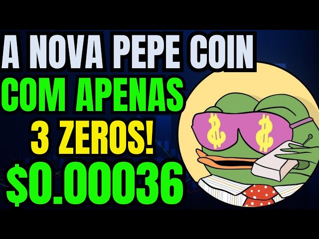 新的Pepe硬幣，只有3個零$ 0.00036-華爾街Pepe