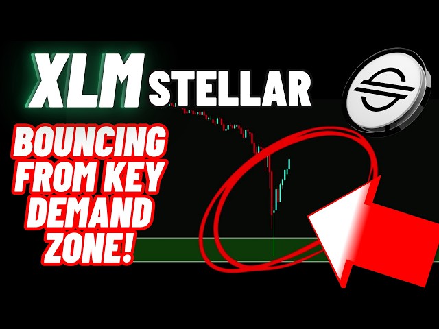 XLM Stellar Lumens Crypto Coin이 주요 수요 영역에서 튀어 오릅니다!